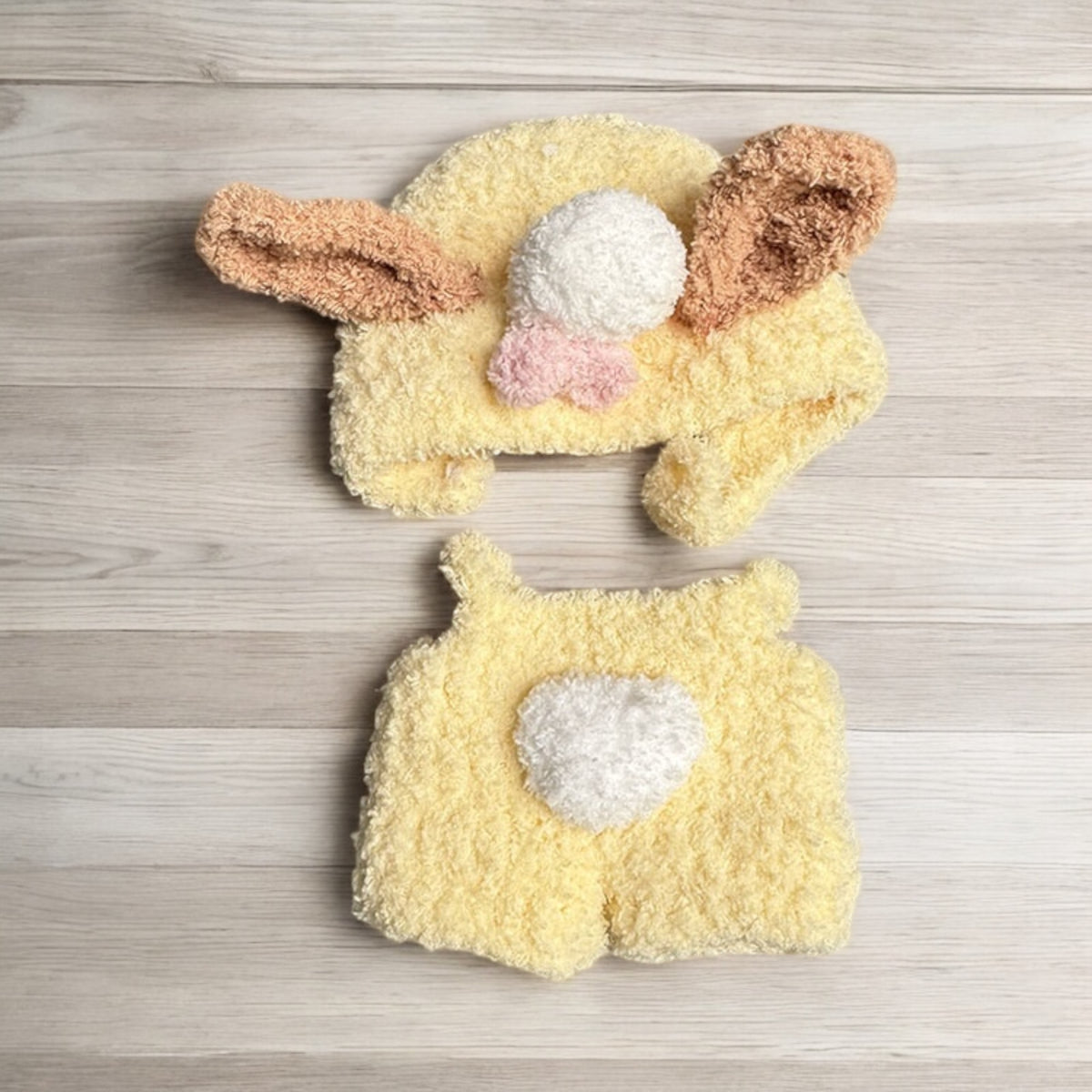 Get your pup ready for Halloween with this Cookie Puppy costume! This handmand Labubu Doll outfit is perfect for labubu versions 1, 2, and 3. (Note: Labubu figure not included.) Enjoy fast worldwide shipping for your Duffy and Friend Cute Puppy Dog costume., Cookie Puppy costume style - Handmand Labubu Doll Outfit
