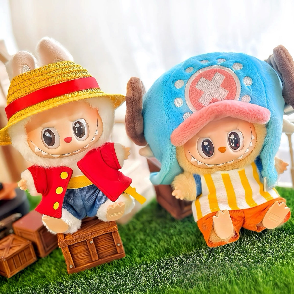 Handmand One Piece Luffy and Chopper Inspired costume Outfits
