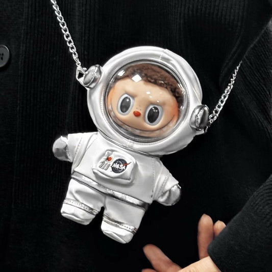 Astronaut Shoulder Bag - Handmand Outfit fits for 17cm Labubu Doll