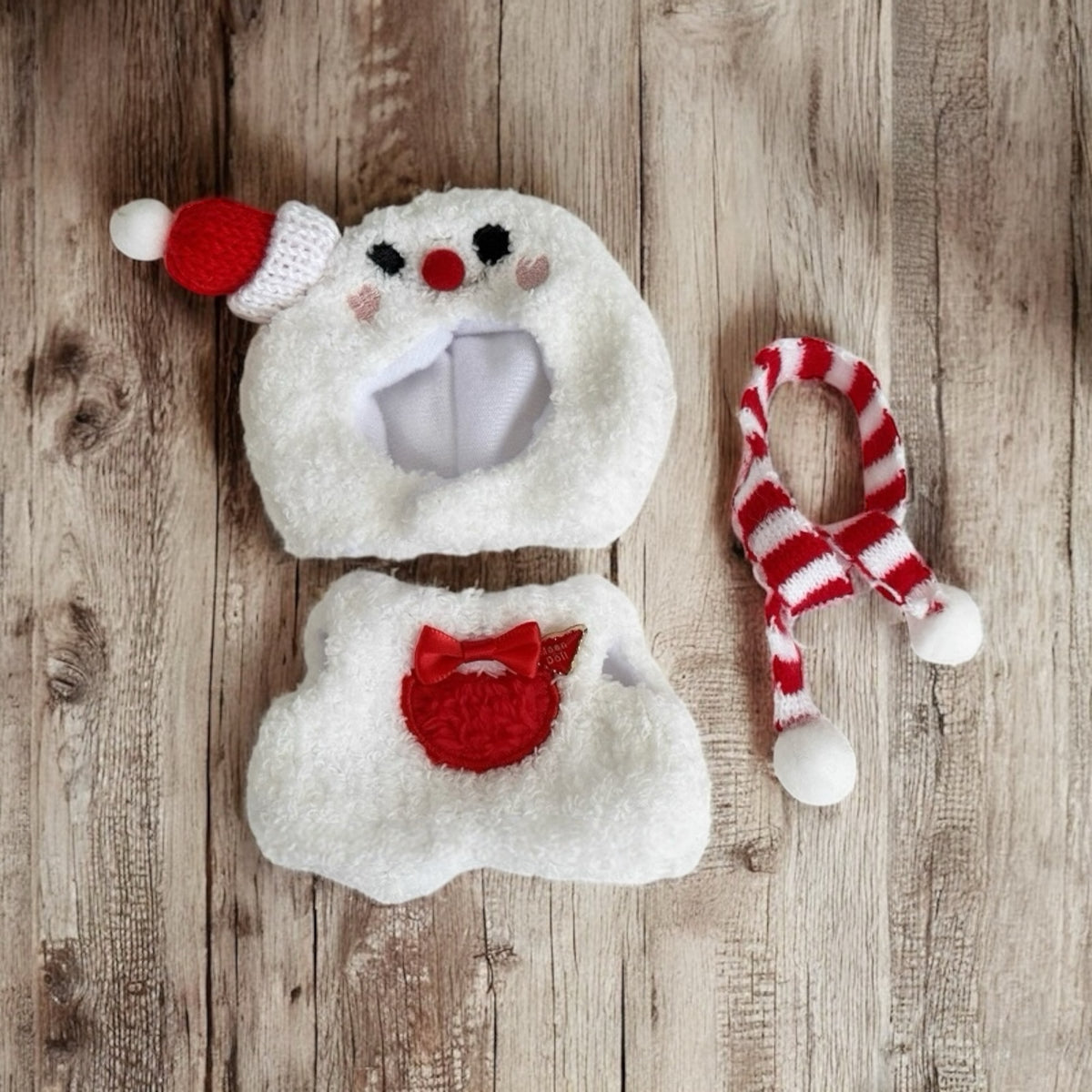 Snowy Snowman Winter Outfit Set