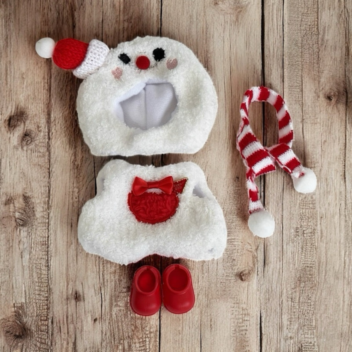 Snowy Snowman Winter Outfit Set